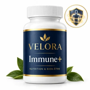 Velora Immune+ — médaillon illustrant le thème : immunité