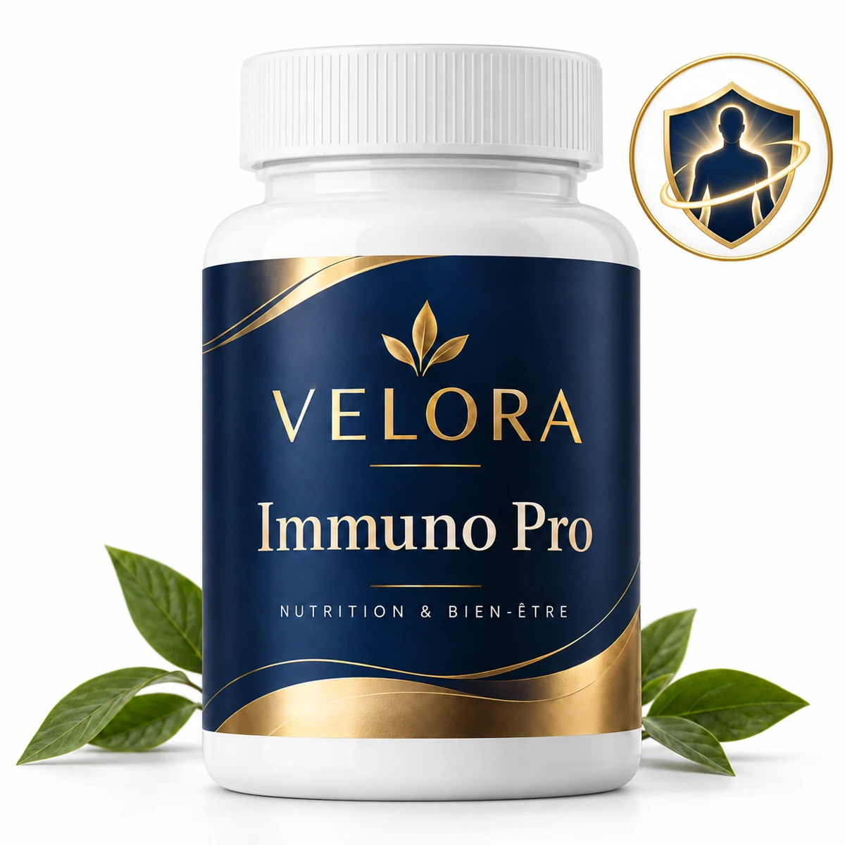 Velora Immuno Pro — médaillon illustrant le thème : immunité