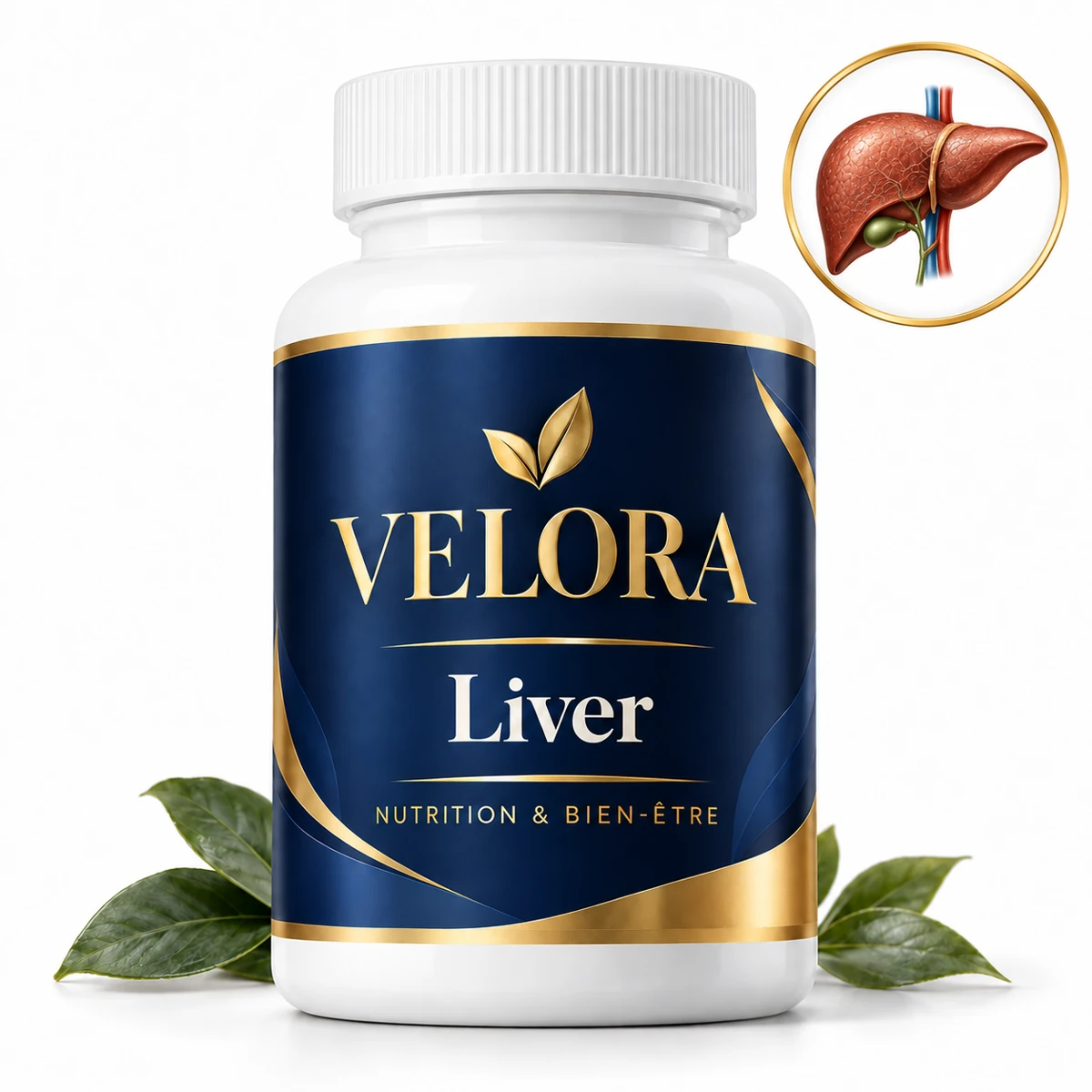 Velora Liver — médaillon illustrant le thème : foie