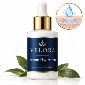 Velora Sérum Hydratant — médaillon illustrant le thème : hydratation de la peau